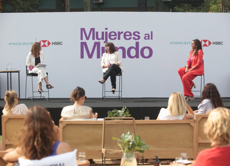 Mujeres al Mundo se llama la alianza entre HSBC y Endeavor.