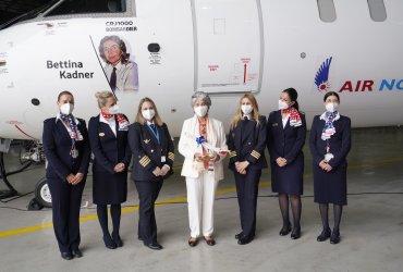 La primera piloto comercial española ya tiene un avión con su nombre