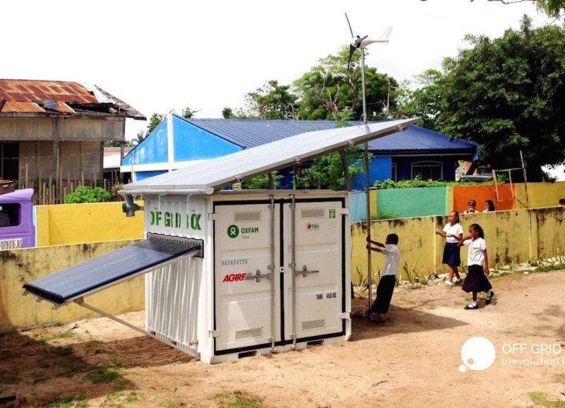 Actualmente, Wu tambin es CEO de Offgridbox