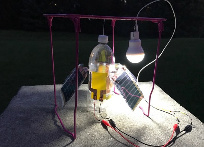 Maanasa Mendu, a los 13 aos invent un dispositivo que recolecta energa del sol, el viento y la lluvia