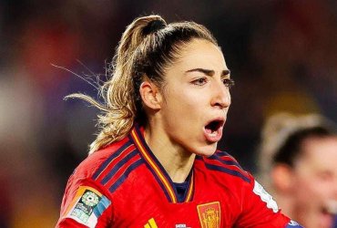 Olga Carmona la goleadora de la final