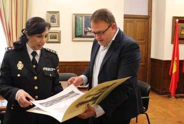 Mara Elisa Farias, pionera en la Polica Nacional al ser nombrada Jefa Superior de Extremadura