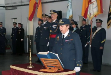 Coronel Rosa Mar�a L�pez, primera mujer al mando de la Maestranza A�rea de Sevilla