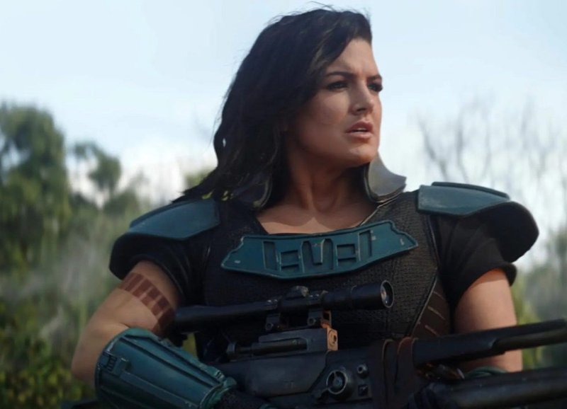 Gina Carano en The Mandalorian